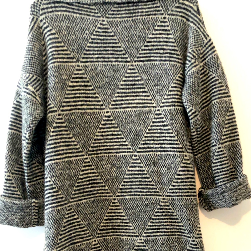Open front long cardigan